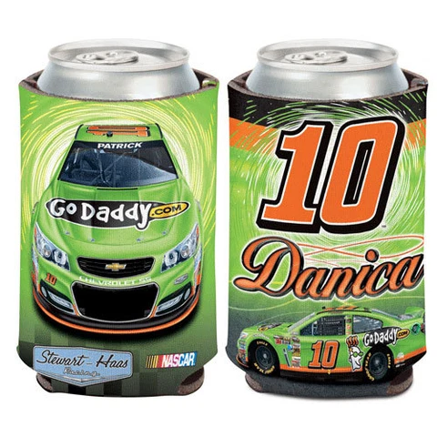Danica Patrick Wincraft #10 Go Daddy Can Coolie FREE SHIP! Cover