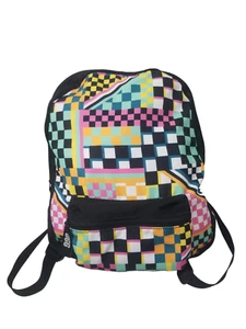 UGG Australia Rucksack Reisetasche kariert bunt recyceltes Poly - Bild 1 von 10