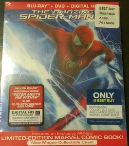 Amazing Spider-Man 2 Blu-ray new Magnum collectible case - Picture 1 of 4