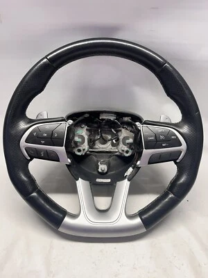 DODGE CHALLENGER CHARGER SRT8 JEEP 6.4L 15-23 OEM LEATHER HEATED STEERING WHEEL - Image 1 of 4