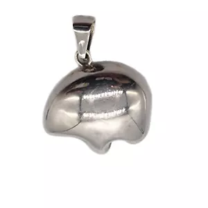 Southwestern breiter Sterling Silber Fetisch Bär Anhänger - Bild 1 von 4