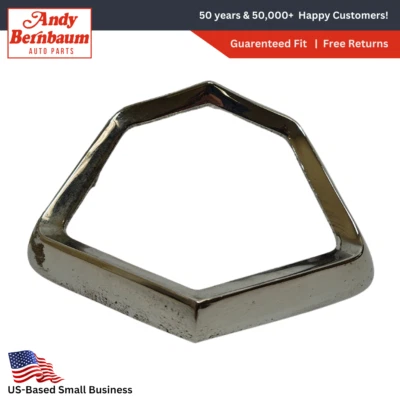 1955 Dodge Coronet Front Hood Chrome Medallion Base 6 Cylinder 1599432 NOS. - Image 1 of 4