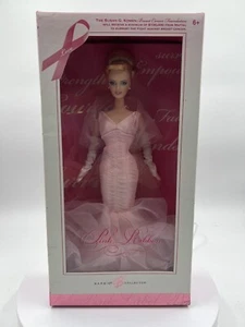 Barbie Collector Pink Ribbon Barbie Doll Pink Label 2006 Mattel J0932 NIB NRFB - Picture 1 of 2