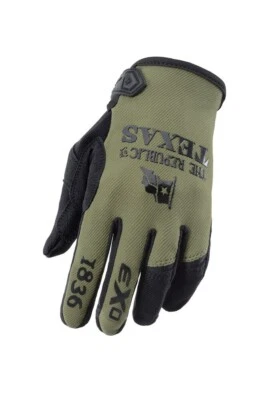 Scorpion Moto-Flex Lone Star Gloves Lg Green - Image 1 of 3