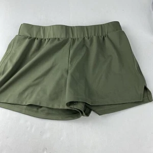 Pantaloncini sportivi Columbia donna piccoli verdi elasticizzati - Foto 1 di 5