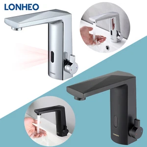 Grifo de lavabo sensor infrarrojo grifo mezclador automático baño - Imagen 1 de 25