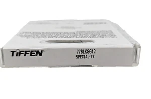 Tiffen Black Glimmer Glass 1/2 Camera Filter (77mm) - Enhances Natural Beauty - Picture 1 of 11