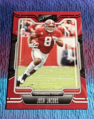 2022 Chronicles Playbook Draft Picks #22 Josh Jacobs Alabama/Las Vegas - Image 1 of 2