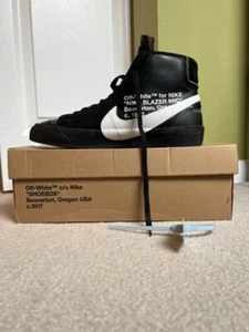 Blazer usado Nike Off-White X Mid Grim Reapers - talla 10 - buen estado - Imagen 1 de 6