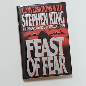 Feast of Fear : Conversations with Stephen King 1992 HC DJ - Picture 1 of 19