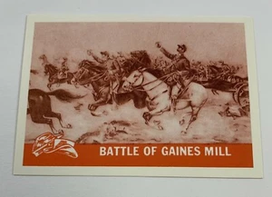 1965 Civil War Picture Card Reprint Single #21 Battle of Gaines Mill - Picture 1 of 2