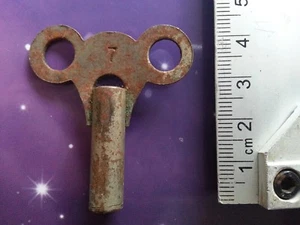 Talla 5 Antiguo Reloj Vintage Cuerda Llave Manto Abuelo Retro Steampunk - Imagen 1 de 2