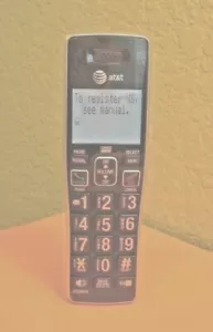 AT&T CL83463 PORTATILE SOLO PER CL81113 CL81213 CL82313 CL82363 CL83413 C3.4 - Foto 1 di 7