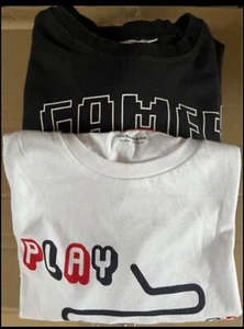 Boys 2 Gamer Long Sleeve Tops. Black Worn Once , White BNWT - Picture 1 of 2