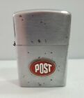 NOS Antique WORKING FIREFLY LIGHTER / "POST" Enameled Plague  659/25
