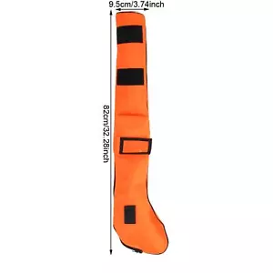 Orange Kids Foldable Golf Club Bag Waterproof Lightweight Portable Practice - Picture 1 of 12