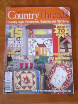 MAGAZINE AUSTRALIAN COUNTRY THREADS   VOL. 4.  NO. 9  GREAT  ** MUST SEE - Image 1 of 2