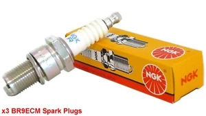 KTM SX85 2007 - 2023 BUJÍAS MOTOCROSS NGK BR9ECM PAQUETE DE 3 BUJÍAS - Imagen 1 de 1