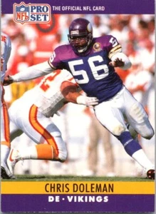 1990 Pro Set - #188 Chris Doleman - Picture 1 of 2