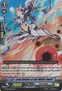 Lady Battler of the White Dwarf  G-BT05/017EN  CFV  NM Moonlit Dragonfang - Image 1 of 1