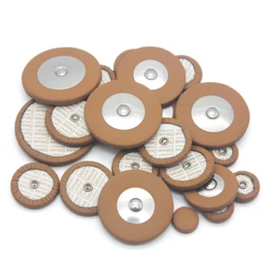 25pcs/set Eb Pitch Alto Saxophone Pads Sheepskin Leather Pads White/Brown/Black - Picture 1 of 8