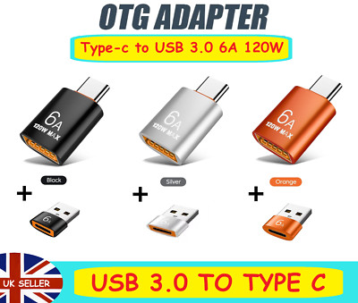 Adattatore OTG (Dati + Ricarica) Da Tipo-C Femmina A 8 Pin IOS - Foto 4