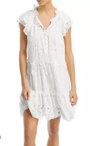 Generation Love Mirabelle besticktes Kleid Medium, weiß neu mit Etikett $ 325 - Bild 1 von 4