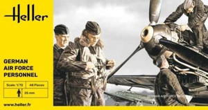 Heller 1/72 German Personnel (48 figures, each height: 25mm) - Picture 1 of 1