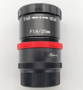 Kowa LM25JCM-V Lens 25MM / F1.4 2/3" C-Mount Anti-Shock & Vibration Lens LM25JCM - Picture 1 of 6