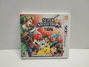 Super Smash Bros (Nintendo 3DS) Estuche Original y Manual Solo - Imagen 1 de 3