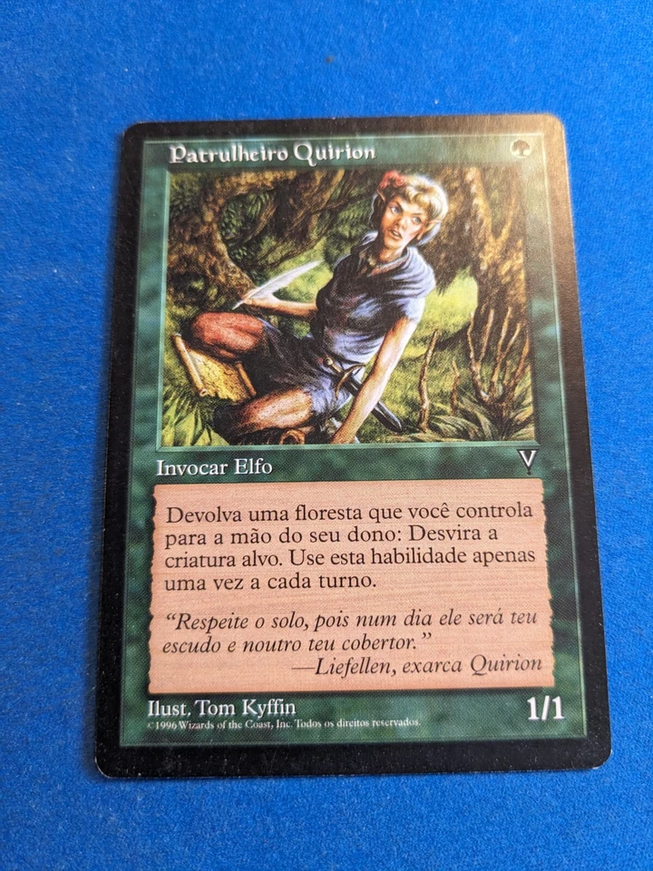Quirion Ranger 1x MtG Visions PORTUGUESE *See Pictures* - Image 1 of 1