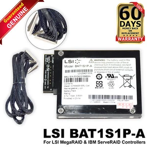 LSI 00279 iBBU09 BAT1S1P-A Battery Backup for 9265, 9266, 9270, 9271, 9285, 9286 - Picture 1 of 6