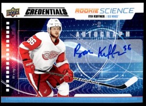 2019-20 Upper Deck Credentials Rookie Science Autograph Ryan Kuffner Auto