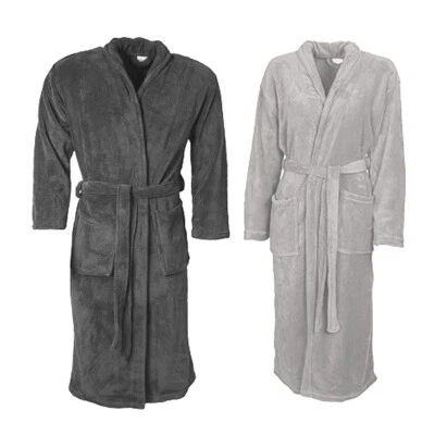 heimtexland ® Super Soft Bademantel Teddy Fleece Morgenmantel Unisex Typ878 - Bild 1 von 2