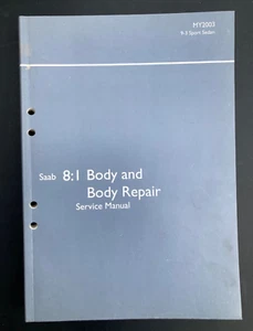 2003 Saab 9-3 Body Repair Service Manual - Bild 1 von 7