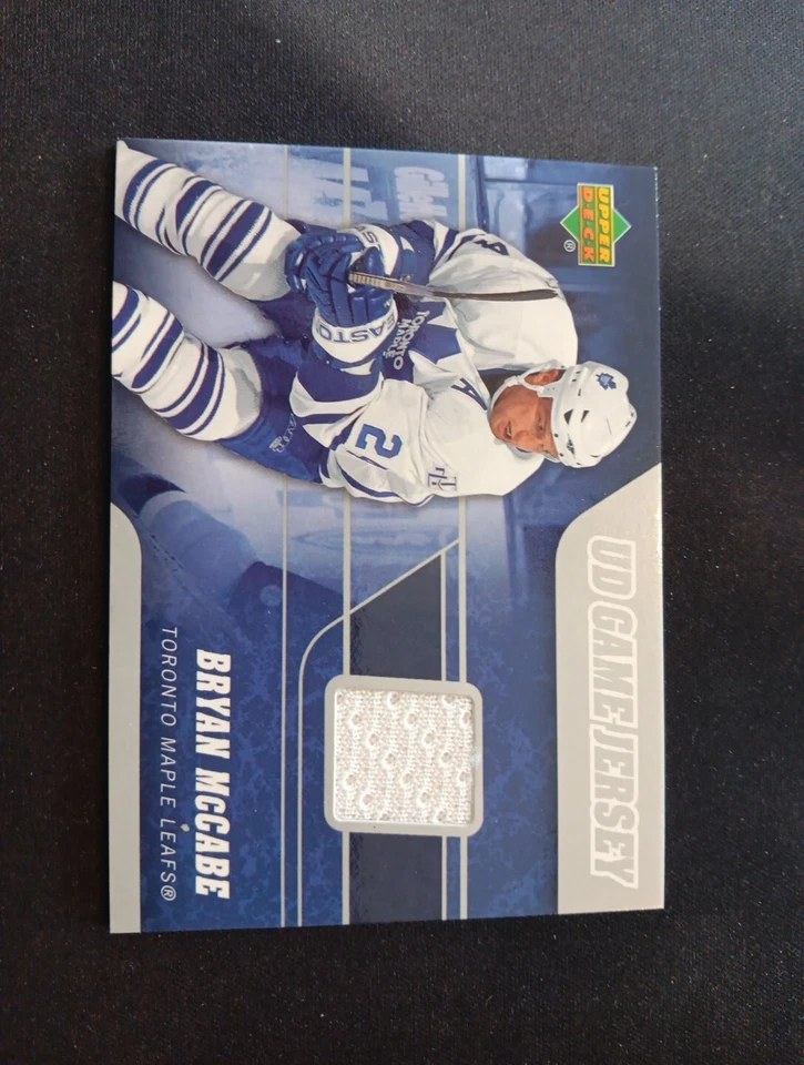 2006-07 Upper Deck Series 2 UD Игровая Футболка Брайана Маккейба #J2-BR - Изображение 1 из 4