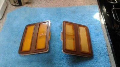 Luces marcadoras laterales Chevrolet Chevelle 1973 77 años 70 moldura original vintage Foto 1 de 2