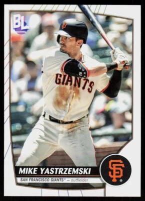 2023 Topps Big League Mike Yastrzemski #71 BASEBALL San Francisco Giants - Image 1 of 2