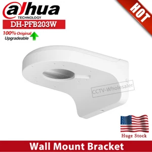 US Dahua Aluminum Bracket DH-PFB203W Wall Mount Bracket for IR IP Camera Amcrest - Picture 1 of 12