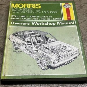 Morris Marina Haynes Owners Workshop Manual Book 1971-1980 PreLoved #073 - Picture 1 of 4