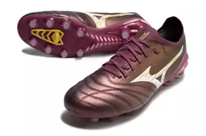Mizuno Morelia Neo IV Beta Soccer Cleat Made in Japan Burgundy Size 39-45 - Picture 1 of 6