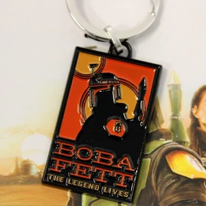 Llavero esmaltado The Legend Lives Star Wars: The Book of Boba Fett - Imagen 1 de 2