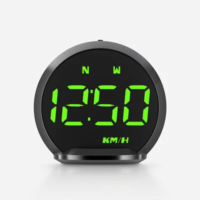 Car HUD GPS Speedometer Digital Head Up Display MPH KMH Compass Overspeed Alarm - Image 1 of 4