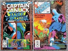 CAPTAIN CANUCK #12 & 14 (Comely Comix 1975 Series) George Freeman art VG-FN
