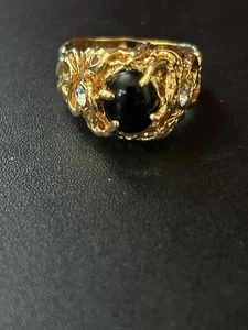 Elvis Presley Black Star Sapphire Ring 11 Lowell Hayes - Picture 1 of 3