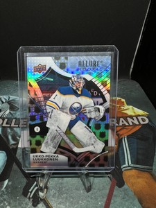 Ukko-Pekka Luukkonen 2021-22 Upper Deck Allure NHL Shield 1917 Refractor RC