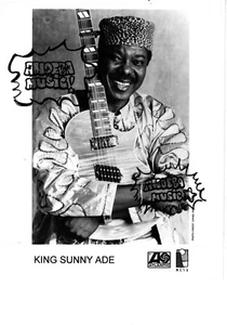 King Sunny Ade Pressefoto - PROMO - (Atlantic / Mesa) - Bild 1 von 1
