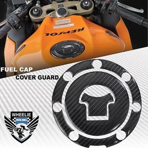 ORIGINAL CUBIERTA PROTECTORA TAPA DE COMBUSTIBLE TANQUE DE FIBRA DE CARBONO 03-16 CB/CBR-1000/600 - Imagen 1 de 4
