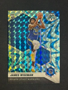 2020-21 Panini Mosaic NBA James Wiseman Blue Reactive PRIZM Rookie #205 RC - Bild 1 von 2