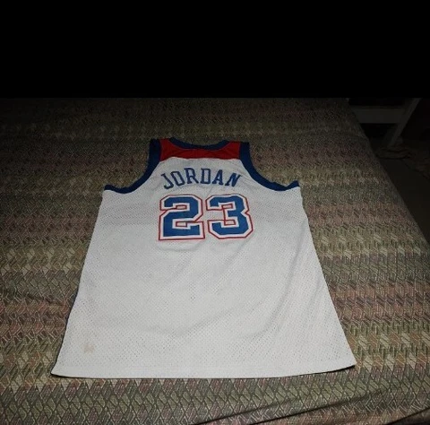 Vintage Nike MICHAEL JORDAN #23 Washington Bullets Jersey XL - Some Wear, Look! Cover